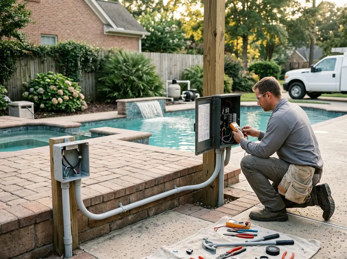 Pool Wiring in Atlanta