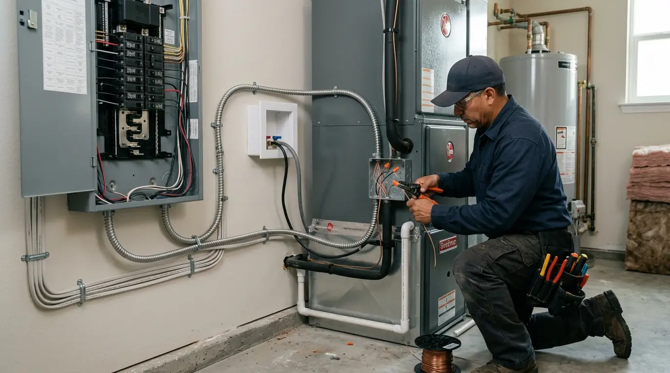 Appliance & HVAC Electrical Hookups