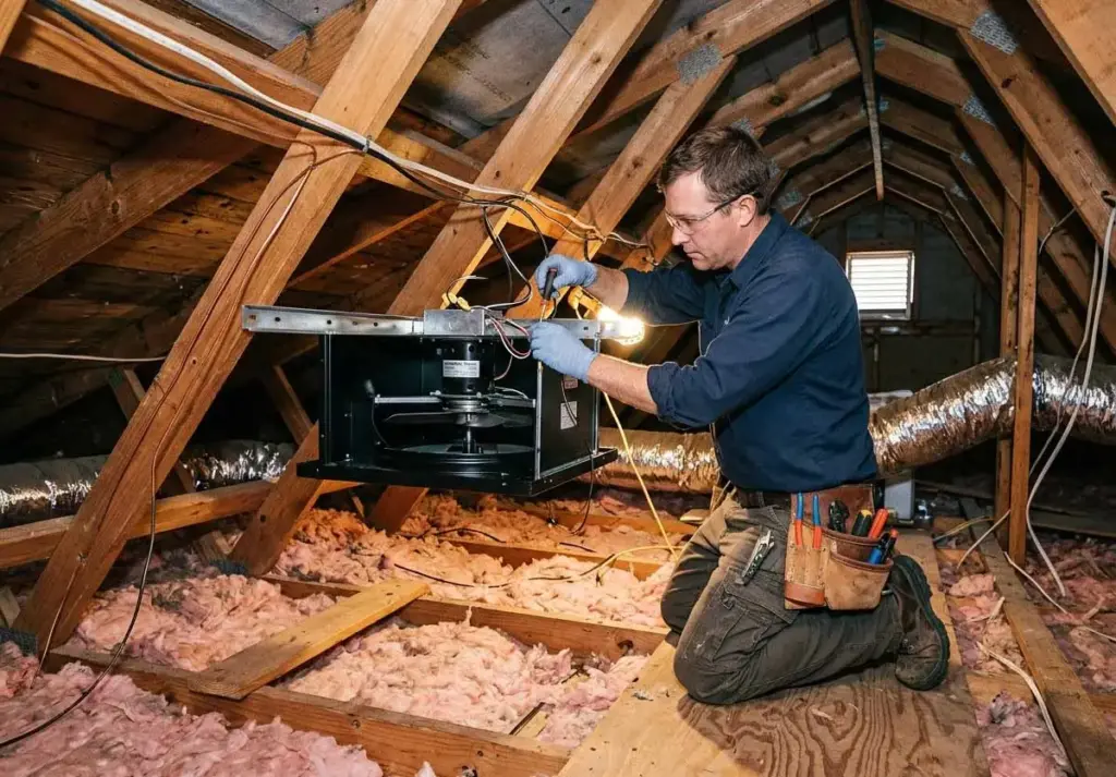 Attic Fan Installation in Atlanta