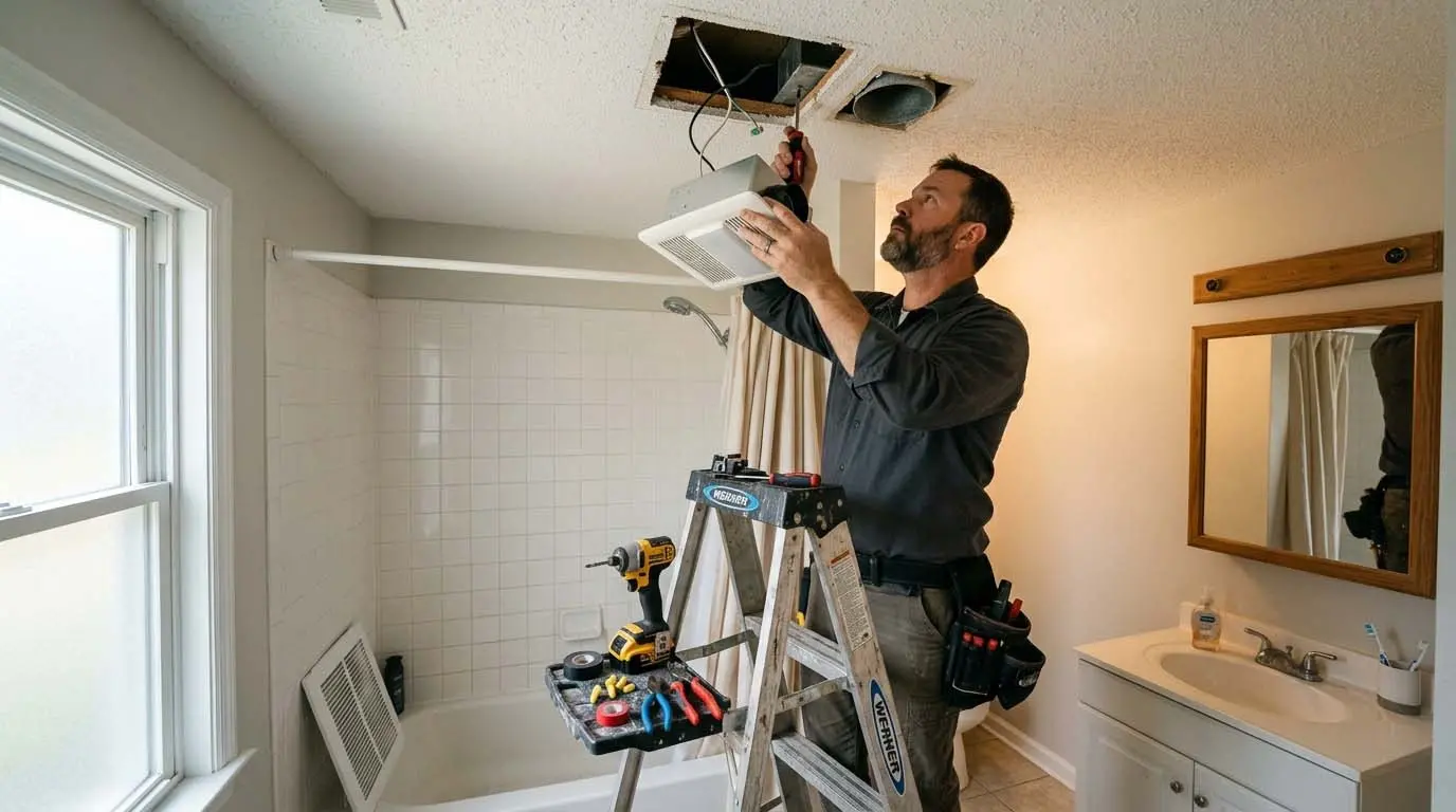 Bathroom Exhaust Fan Installation in Atlanta