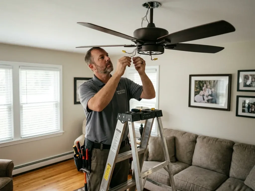 Ceiling Fan Installation in Atlanta