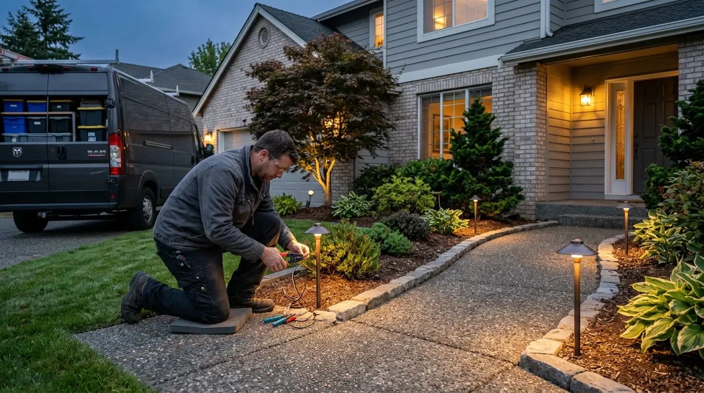 Outdoor & Landscape Lighting Installation
